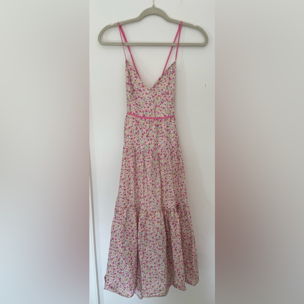 AAKAA floral midi dress